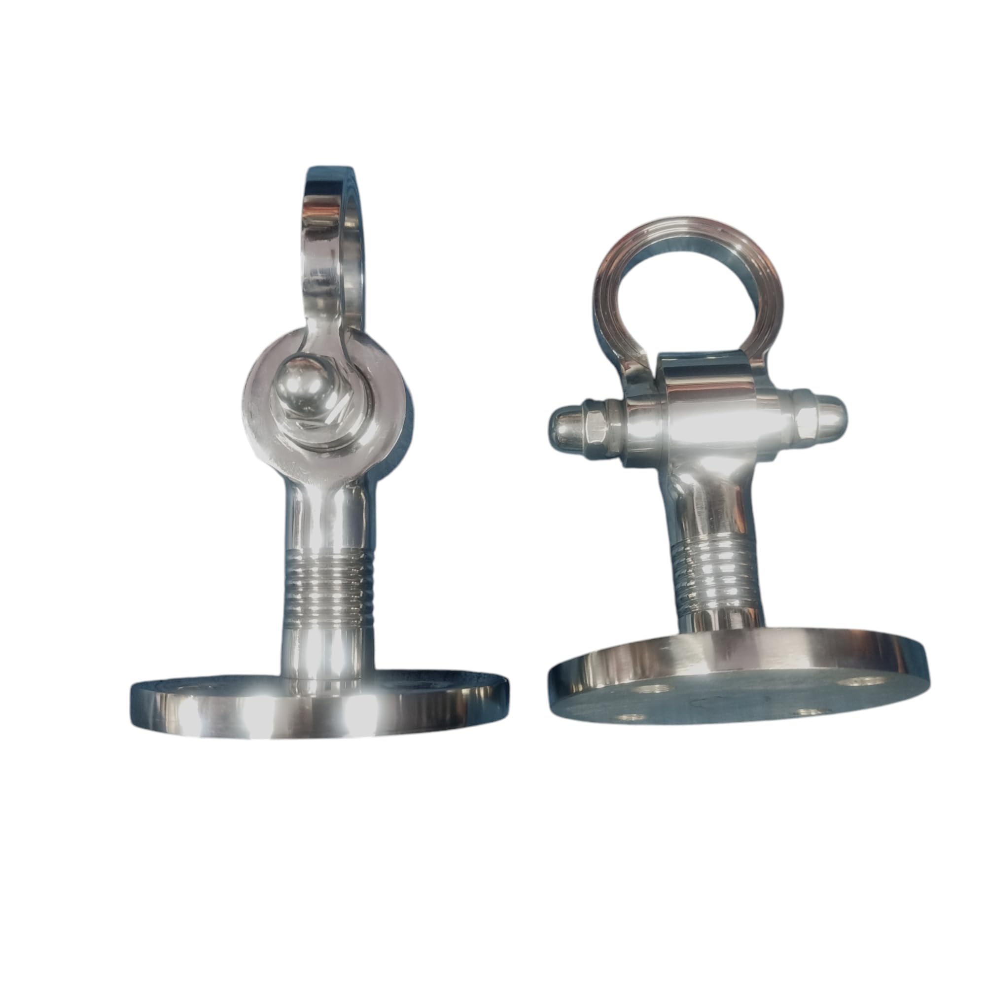 Kriya Pure Stainless Steel HI-Grade Quality Life TIME WARRENTY, Ceiling KADA Swing, Patio 16MM Rod with Weight Capacity of 2000KG, (Pack of 2PCS) Strong and Sturdy 2