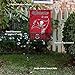 Tampa Bay Buccaneers Welcome to Our Home Garden Flag and Flagpole Mount