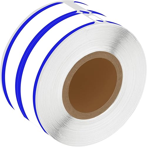 Miniatura 5 de 4 rollos (260 etiquetas/rollo) compatibles con Dymo LabelWriter 30275 2-Up Etiquetas para carpetas de archivos de 9/16 pulgadas x 3-7/16 pulgadas,