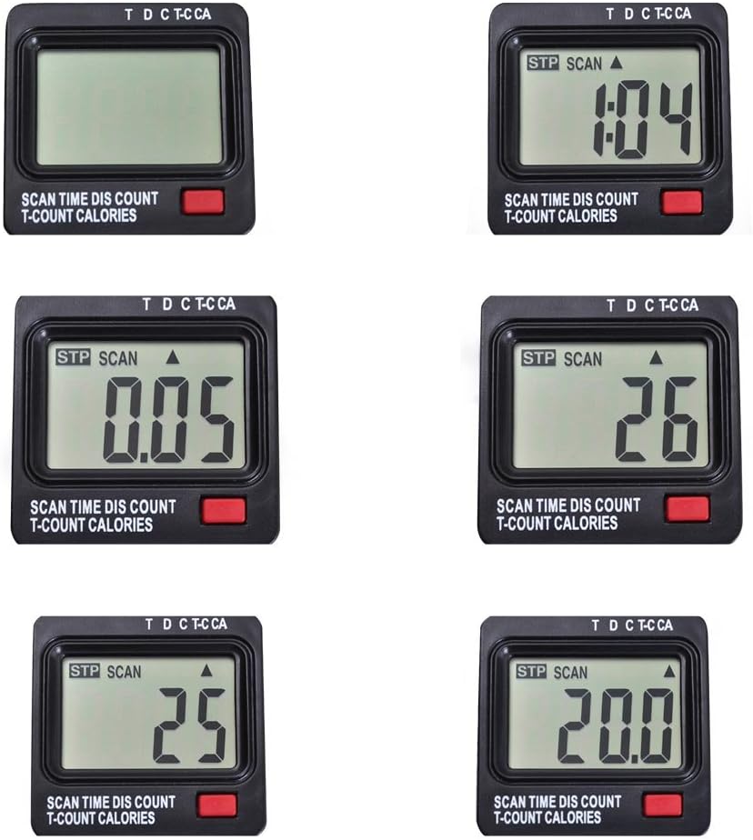AW Indoor Exercise Bike Resistance Adjustable Mini Pedal Exerciser w/LCD Display