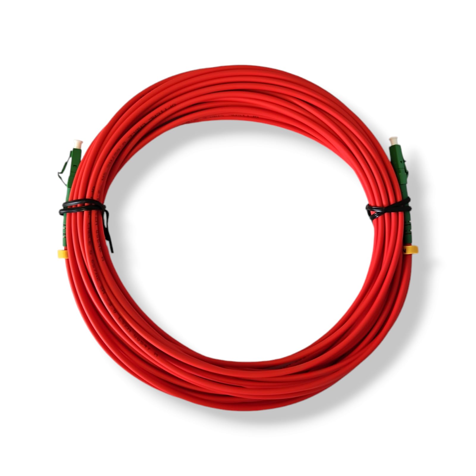 CONBIC Glasfaserkabel 7m LC/APC Zu LC/APC - OS2 Singlemode, Gelb, LSZH