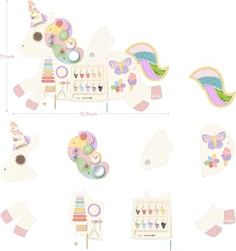 Asweets Unicorn Activity Wall Busy Board Panels