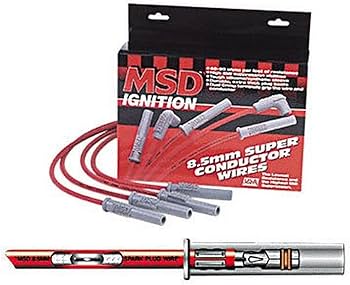 ズッタくん Amazon.com: MSD 31183 Super Conductor Spark Plug Wire Set8 Cyl