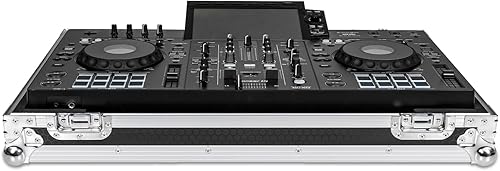 Headliner - Carcasa de perfil bajo con ruedas, compatible con Pioneer DJ XDJ-RX3, color negro (HL10006)