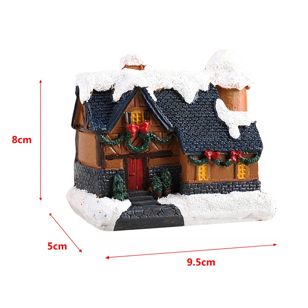 Personnages Miniatures Pour Crèche Ou Décoration Noël - Maison Lumineuse - Hauteur 5-7 Cm - Neuf