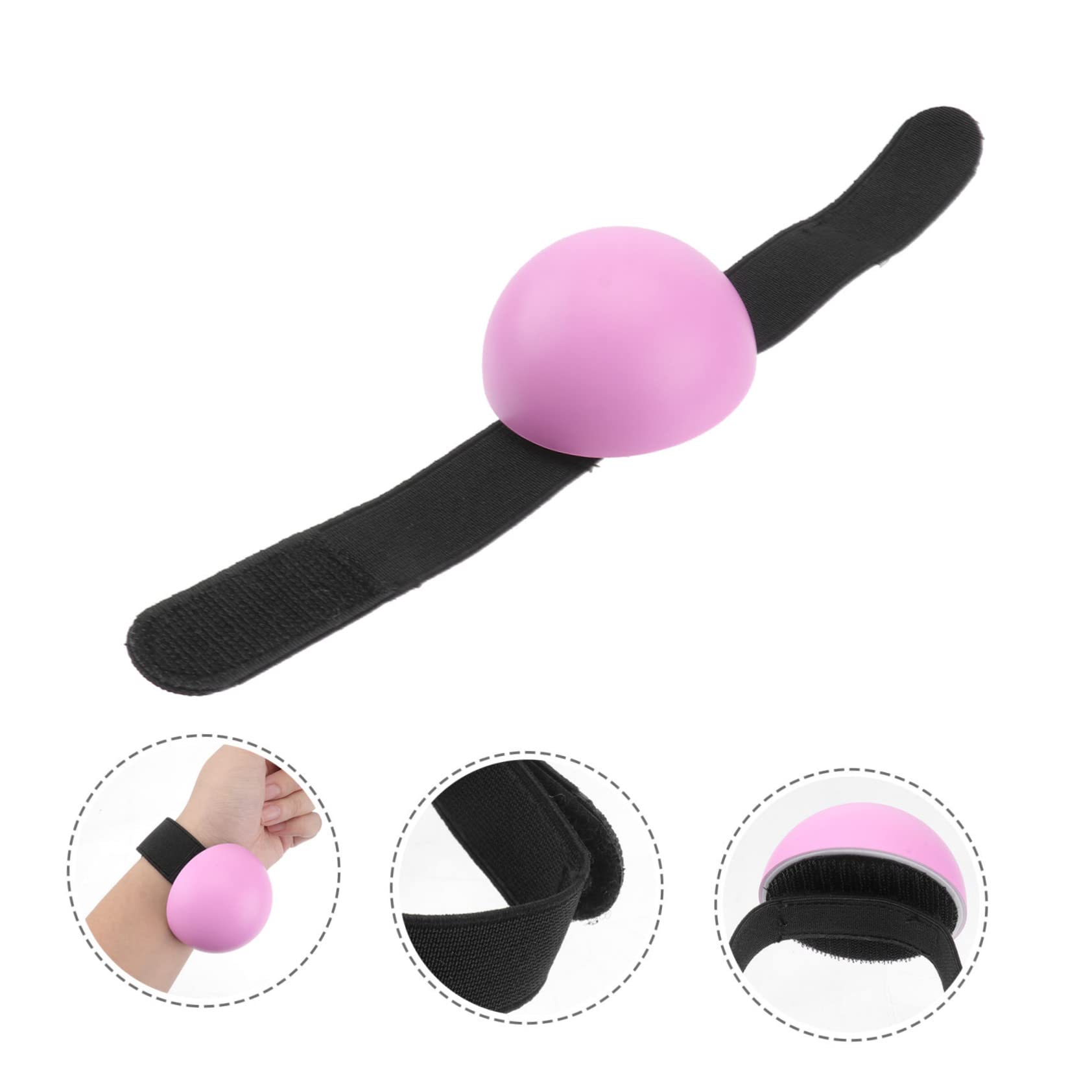 Housoutil 5ensembles De Grafting Pour Extension De Cils Avec Bracelet Plateau De Cils Faux Rose Accessoire Salon Beauté