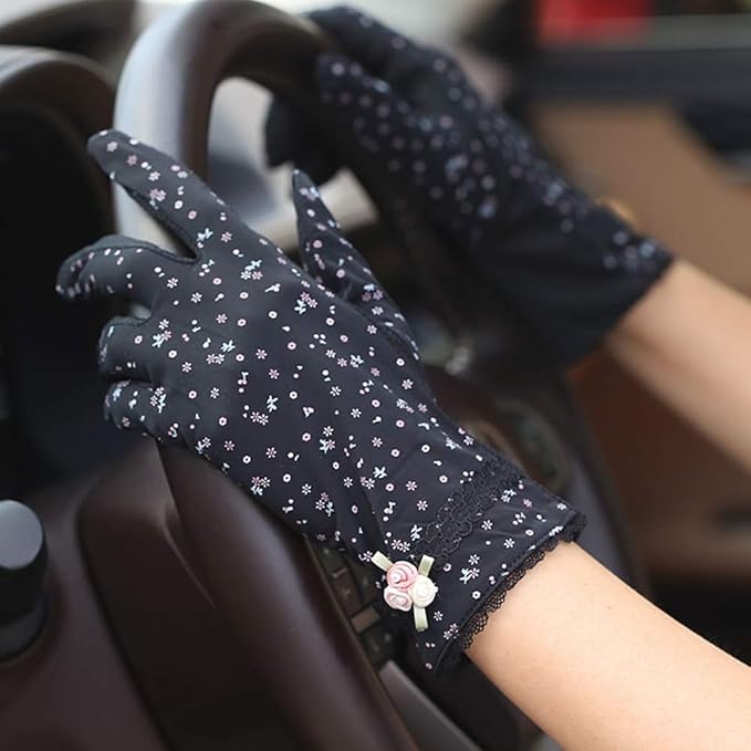 Uoyov New Spring and Summer Driving and Riding Sun Protection Gloves