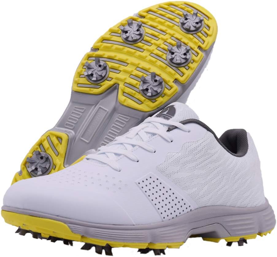 Waterproof Professional Golf Shoes Men Spikes Golf Sneakers Male Outdoor Anti Slip Walking Footwears