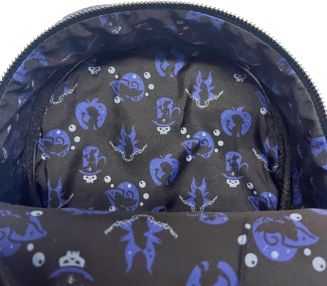 Loungefly Exclusive Disney Villains Silhouette Mini Backpack