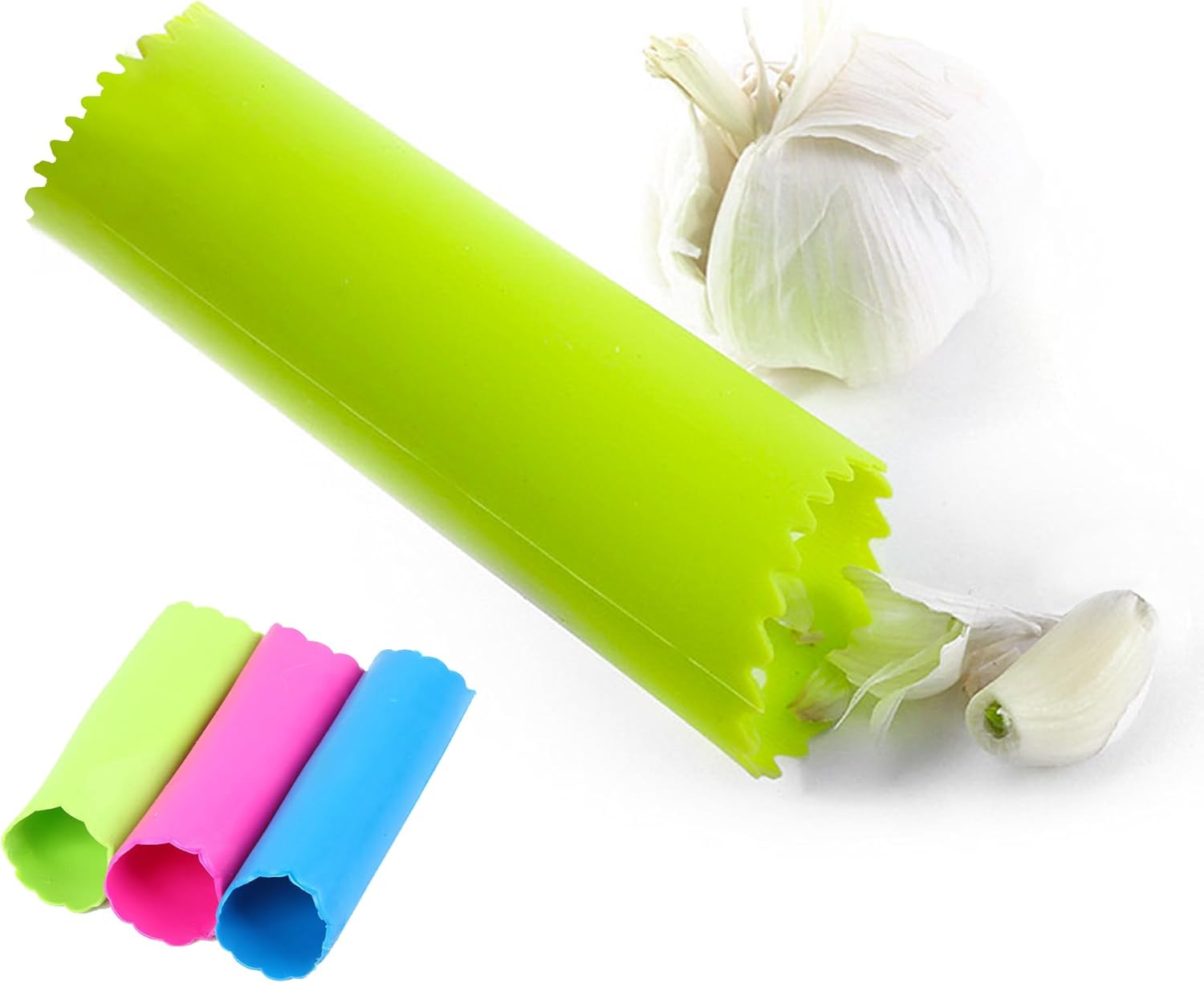 Garlic Peeler, Silica Gel Tubes Silicone Garlic Roller