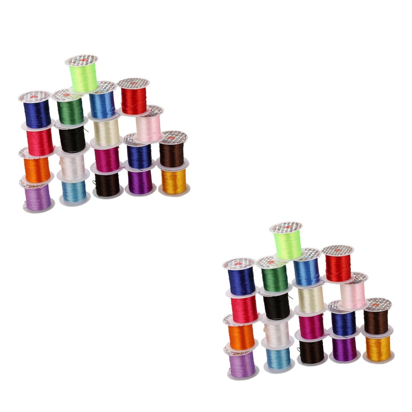 Cordon élastique et fil de cuir EXCEART haute résistance pour bijoux
