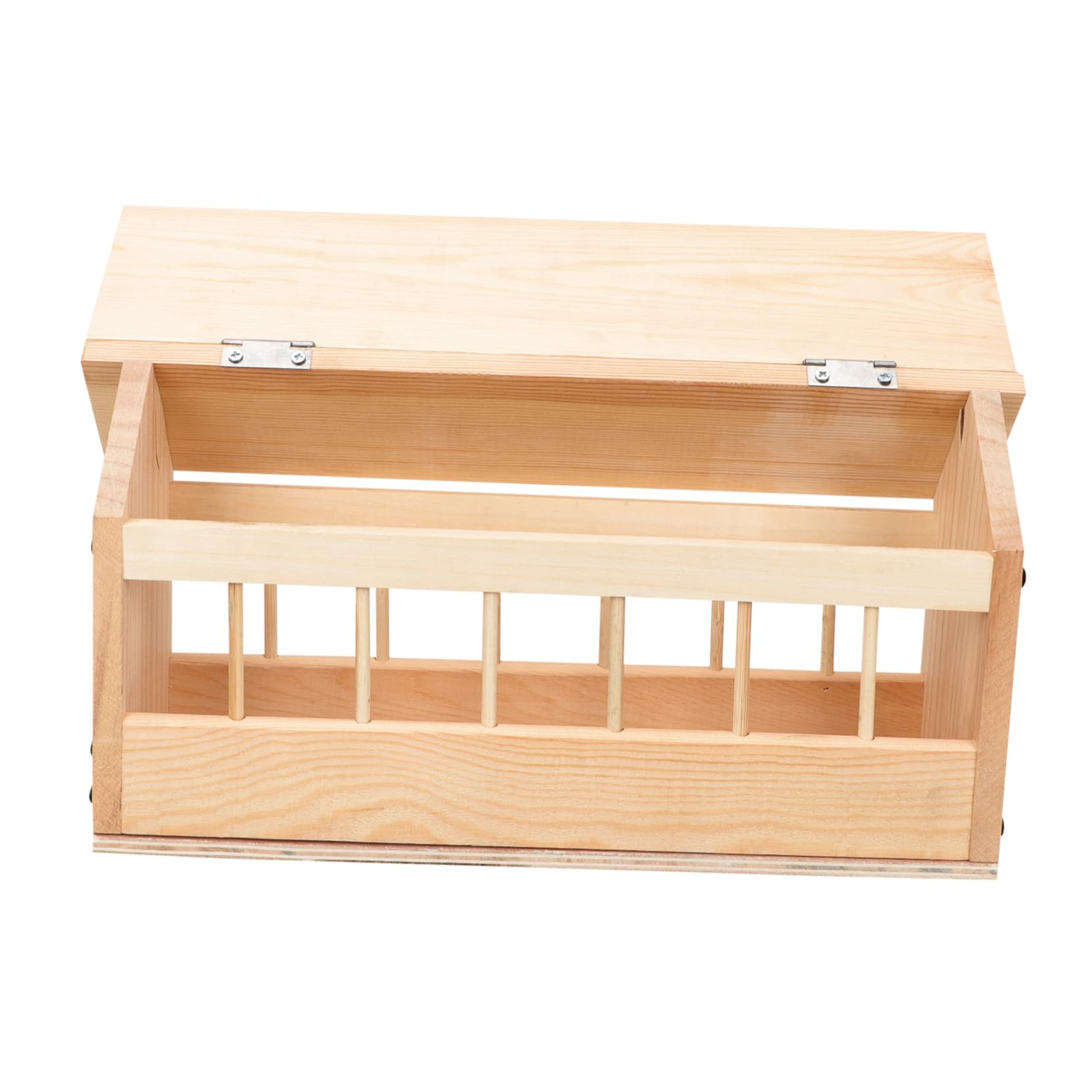 Automatischer und Mehrschlitzdesign Taubenfutterspender mit Spritzschutz Robuster Futtertrog für Kleine Tiere und Papageien für Vogelfutter