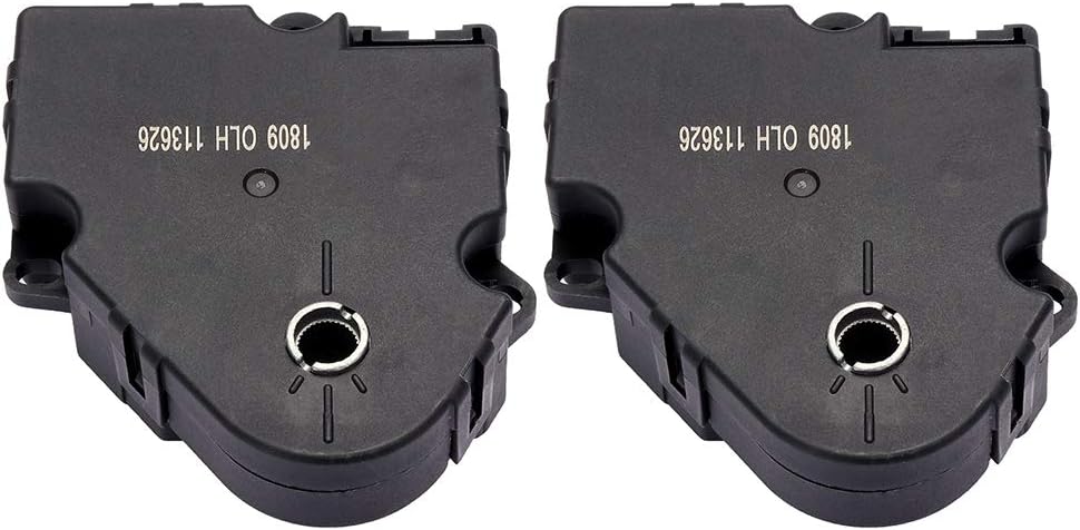 SCITOO HVAC Heater Blend Door Actuator Fits for Cadillac for Escalade 2002-05,for Chevrolet for Avalanche 1500 2003-05,for Chevrolet for Silverado 1500 1999-06 604-120 Heater Blend Door Levers - 2PCS