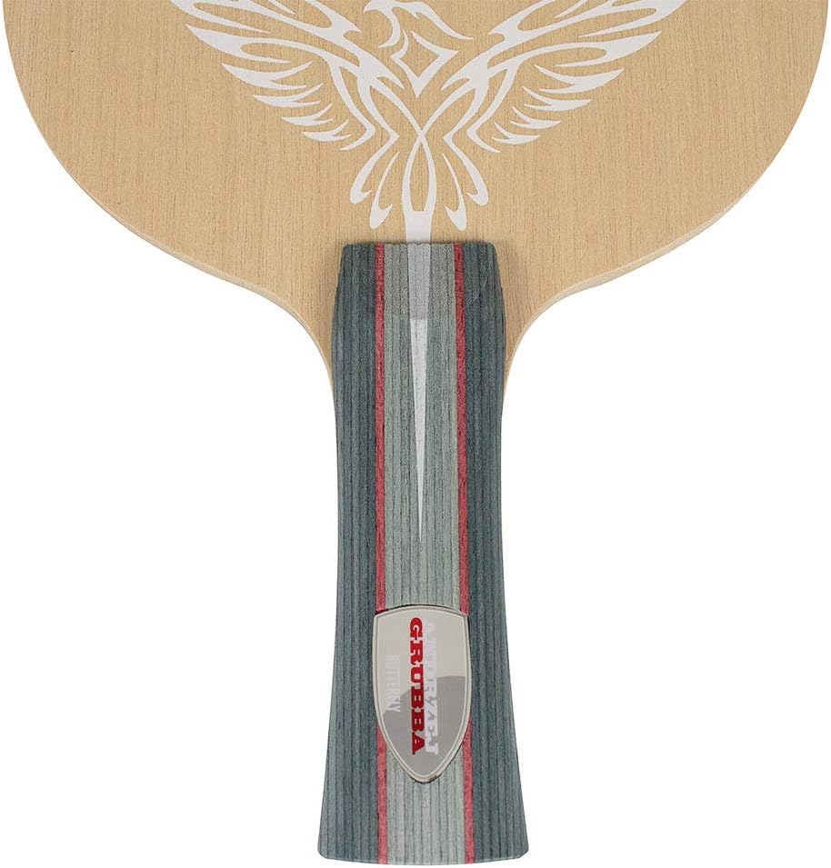 Butterfly Andrzej Grubba Table Tennis Blade - All Wood Andrzej Grubba Blade - Professional Table Tennis Blade - AN, FL, and ST Handle Styles - Allround Blade - Made In Japan