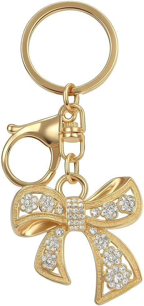 Bow Keychain, Bowknot Keychains Bag Charms for Women