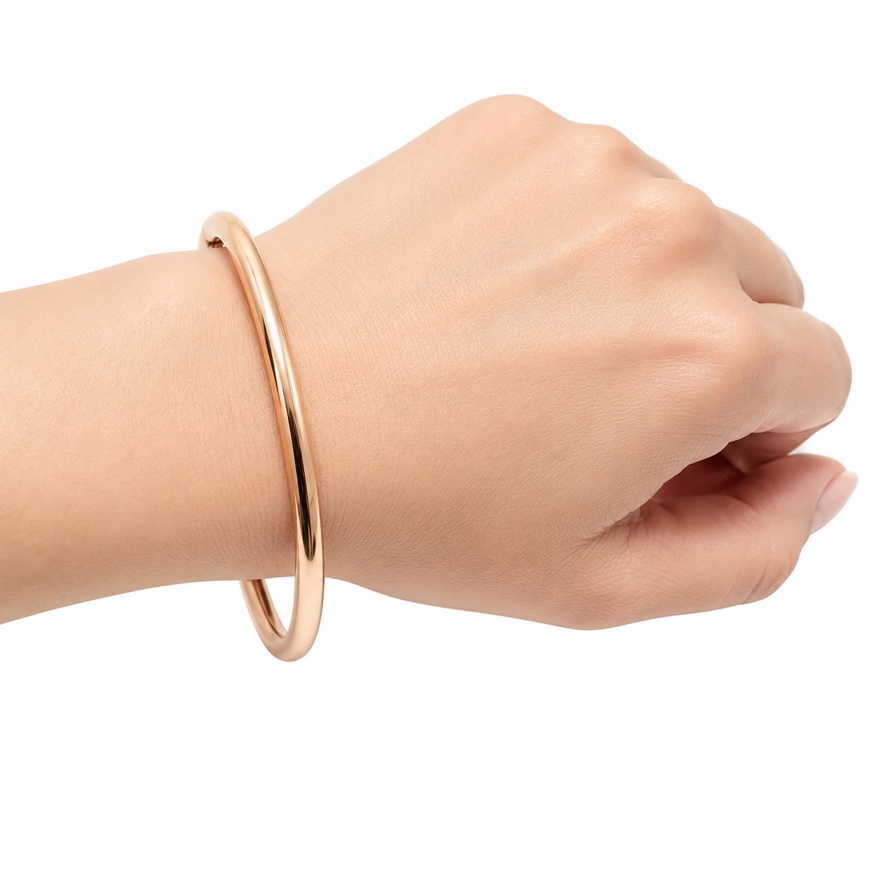 Pure Copper Adjustable Kada Bracelet, Unisex, Open Cuff Style, Heat Absorption Heal Power-image-7