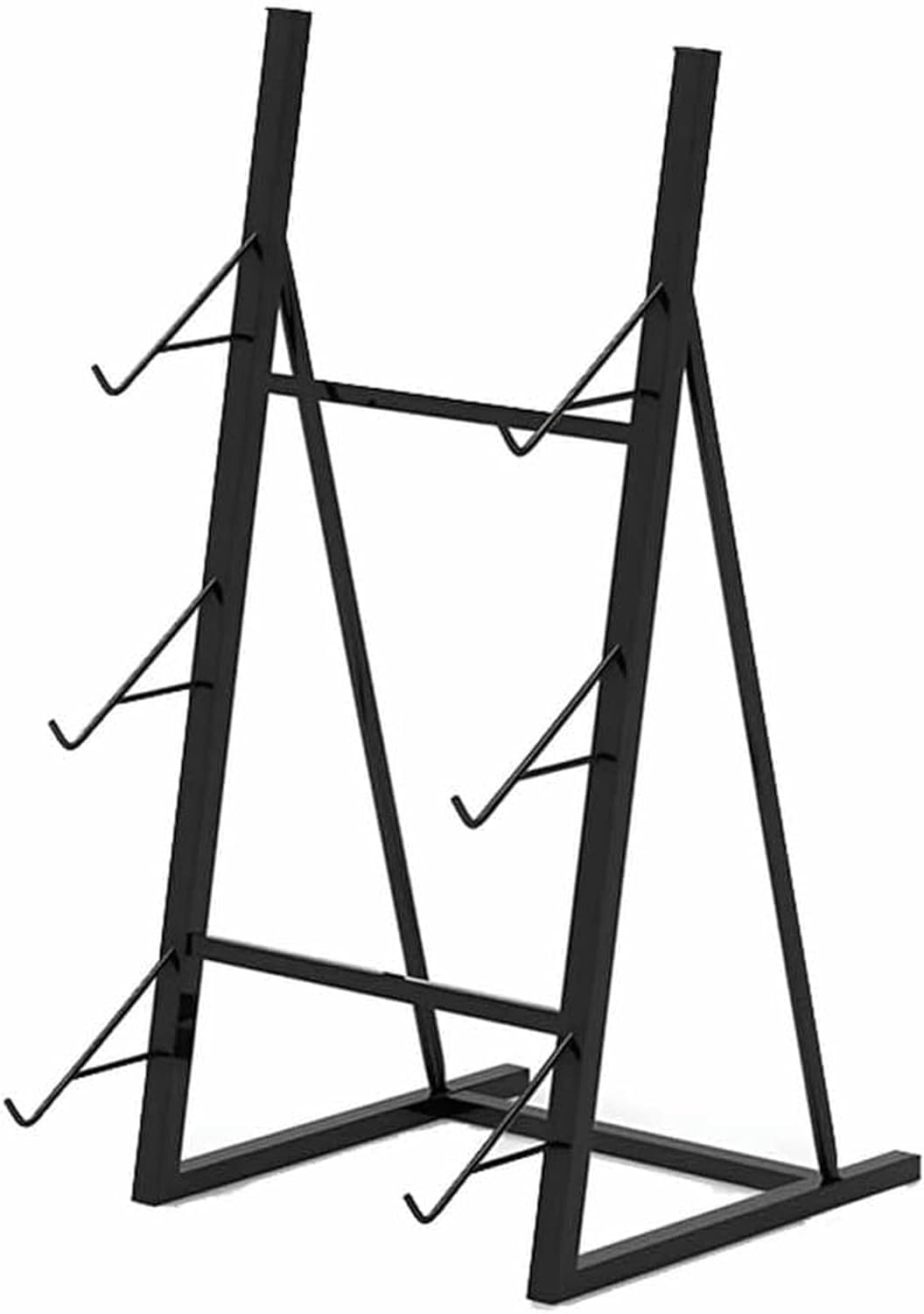 3-Tiers Snowboard Display Rack, Floor Standing Surfboard Storage Rack, Home Gym Organize Holder, for Skis/Scooter, Floor Display Stand for Garage/Shop