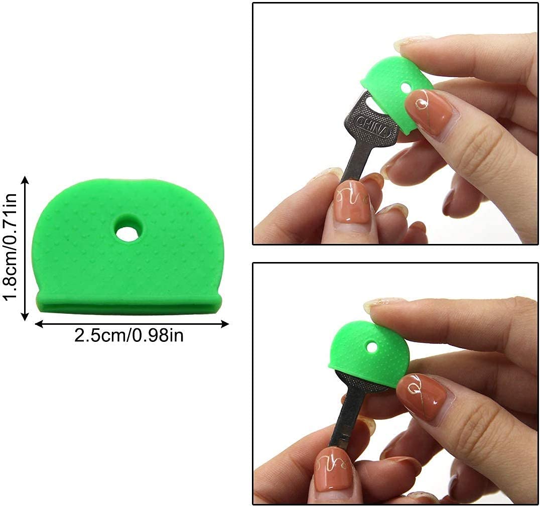 Hemobllo Lot De Capuchons De Touches Colorés En Silicone Élastique Pour