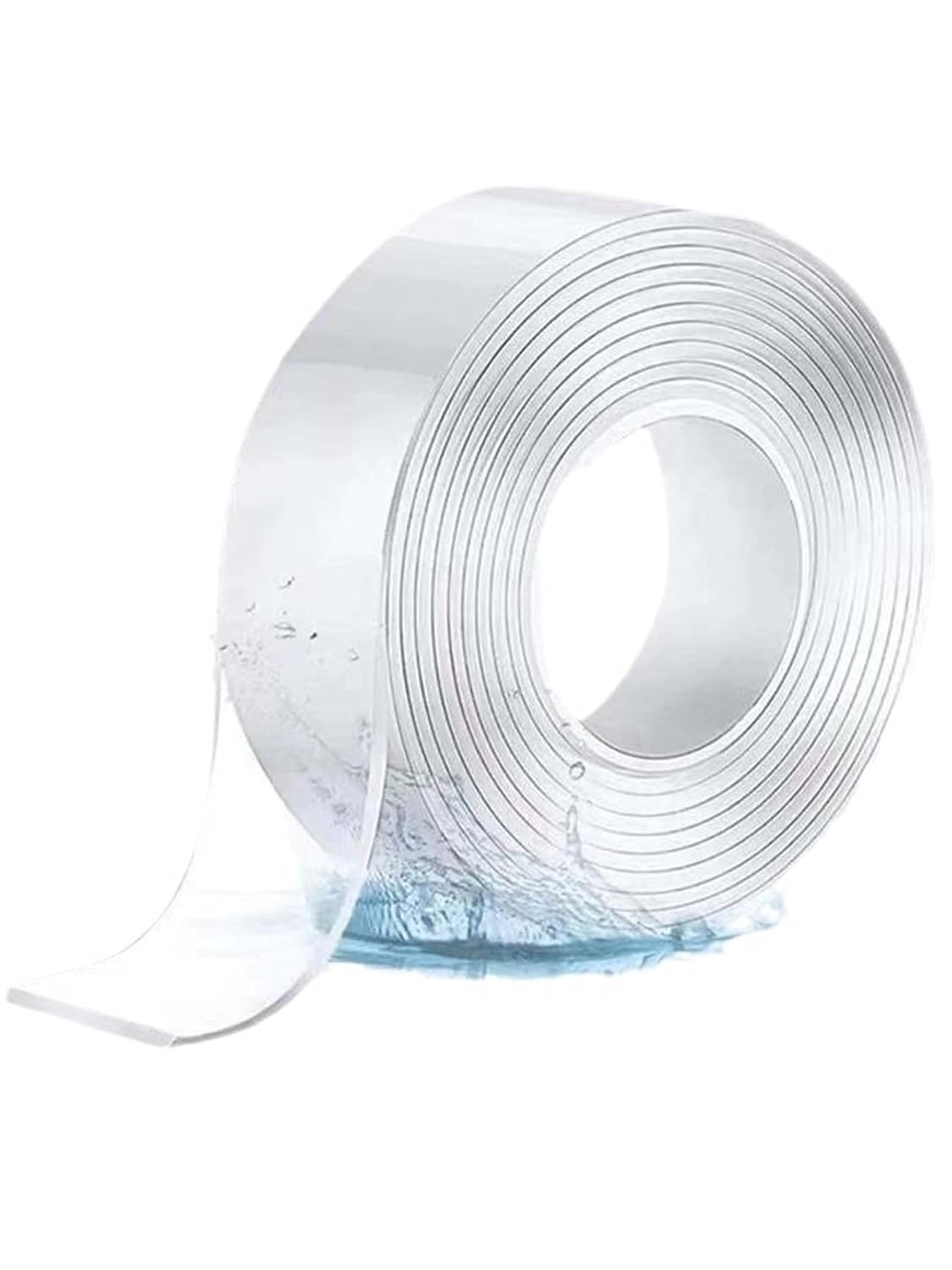 nano double sided tape, heavy duty acrylic adhesive, removable no residue, waterproof multipurpose tape for home decor, car accessories, office & diy projects (essential for daily life) (16.5 feet)