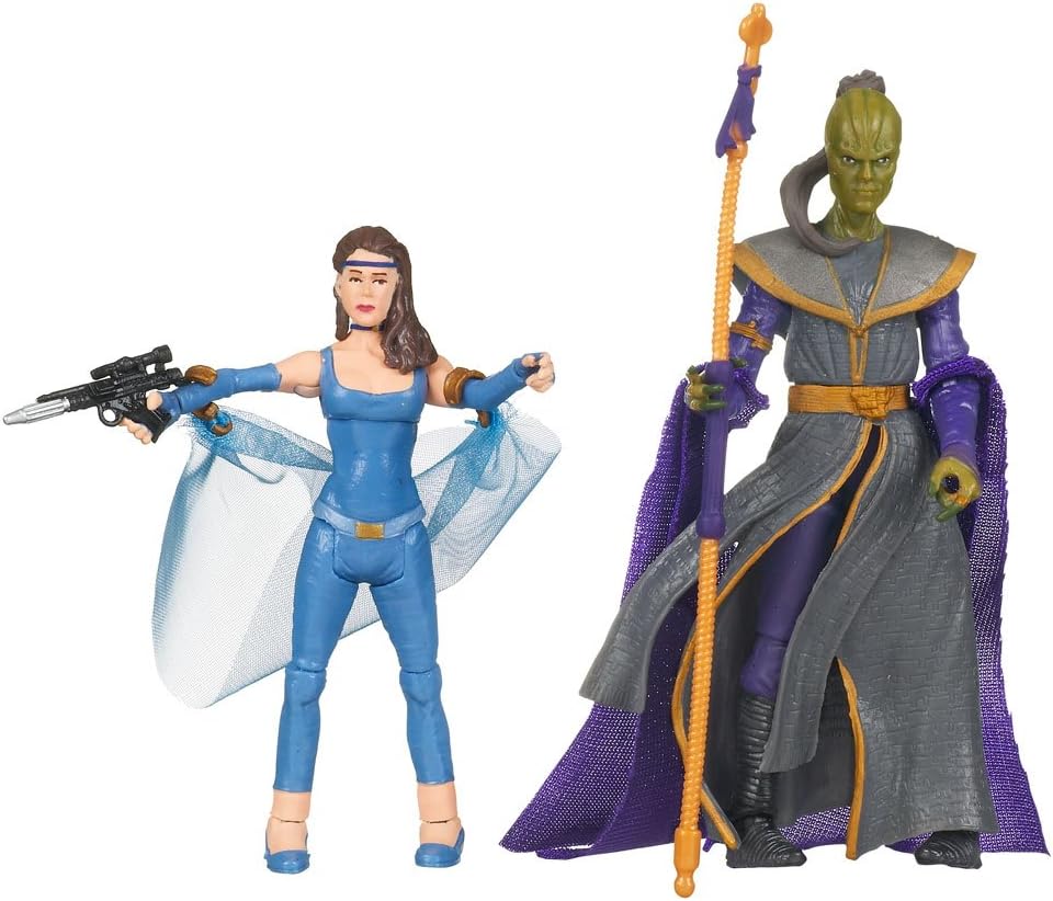 Star Wars Comic Packs Leia Organa and Prince Xizor Action Figure 2-pack with Shadows of the Empire Comic Book Issue #5