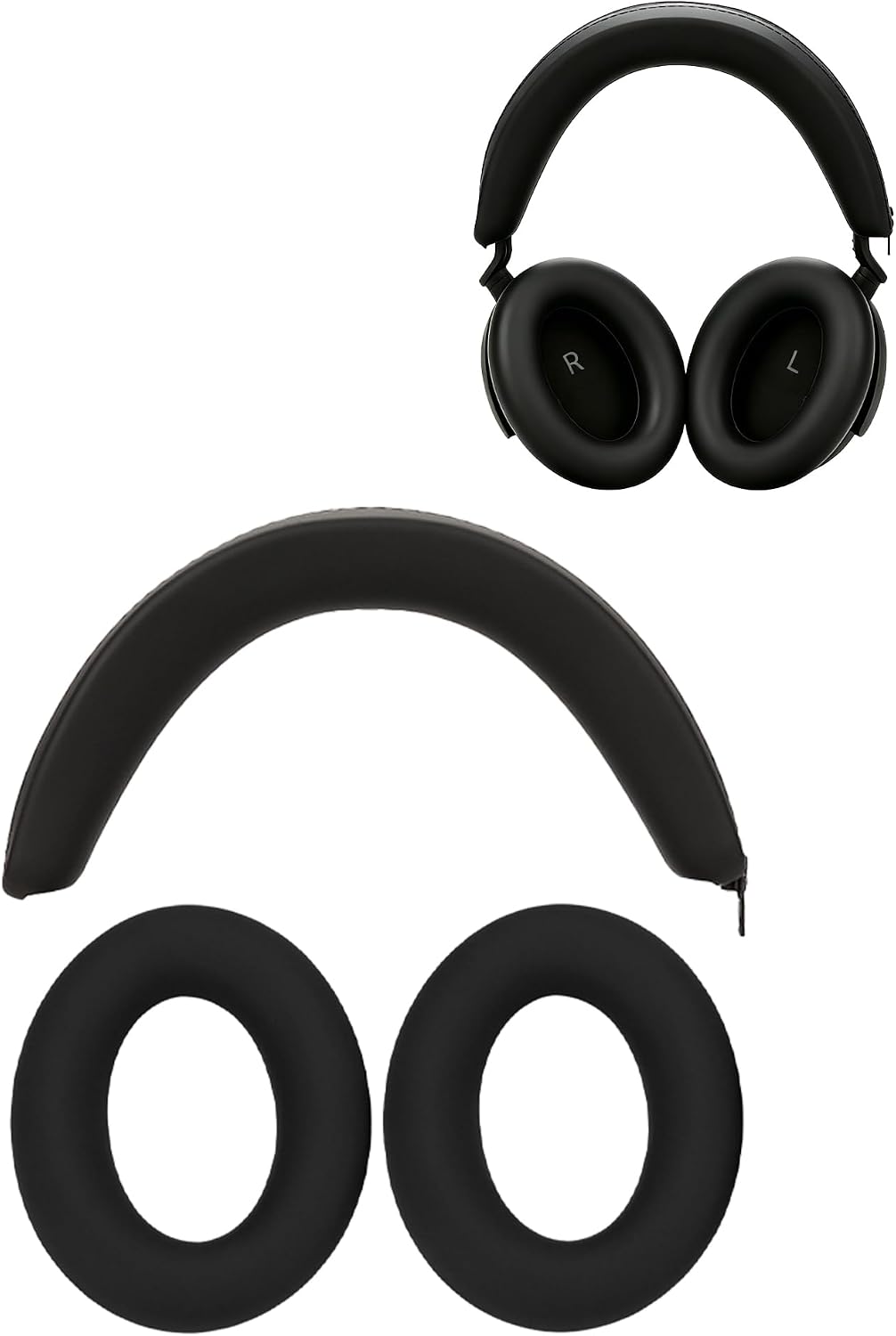 Silicone Case for Sennheiser ACCENTUM Headphones (Black)