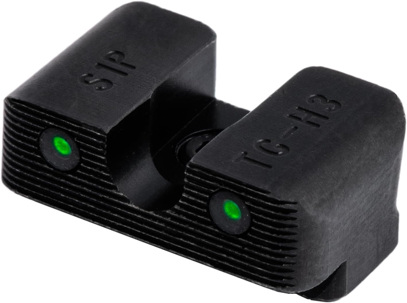TRUGLO Tritium Pro Night Sights, Compatible with Sig Sauer Handguns | Compact Durable Glow-in-The-Dark Front & Rear Gun Sights with White Focus Lock Front Ring