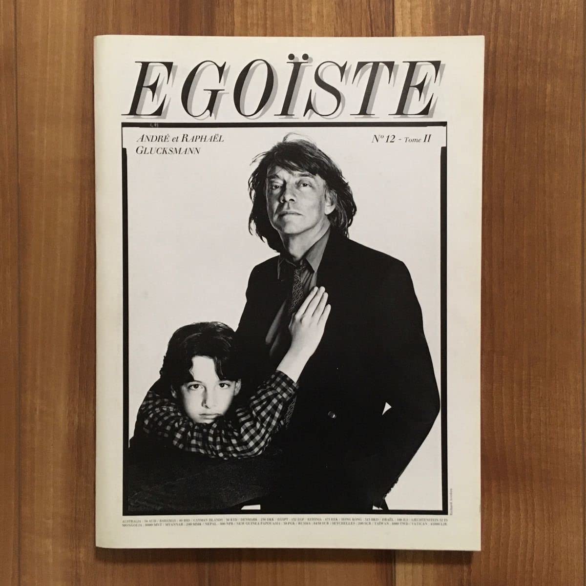 Amazon.co.jp: 希少 洋書 EGOISTE No.12 90年代 Richard Avedon