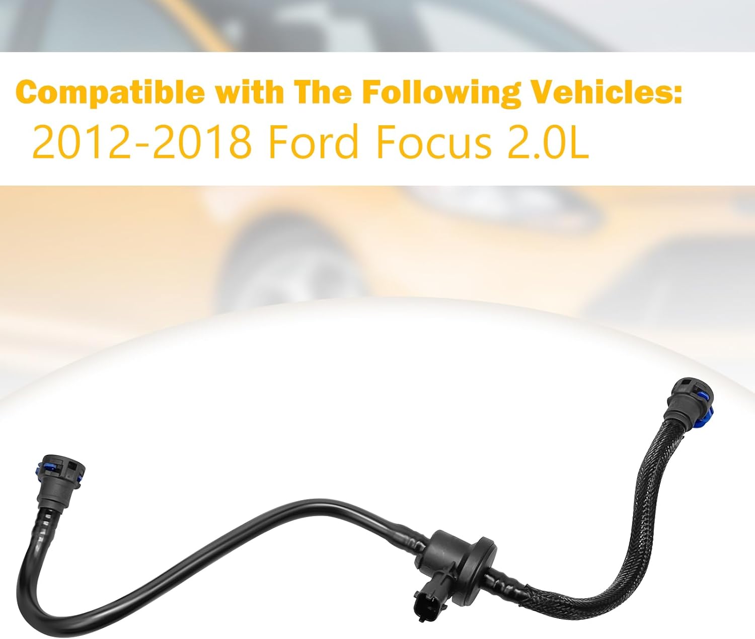911-777 Vapor Canister Purge Valve Compatible with Ford Focus 2.0L 2012-2018