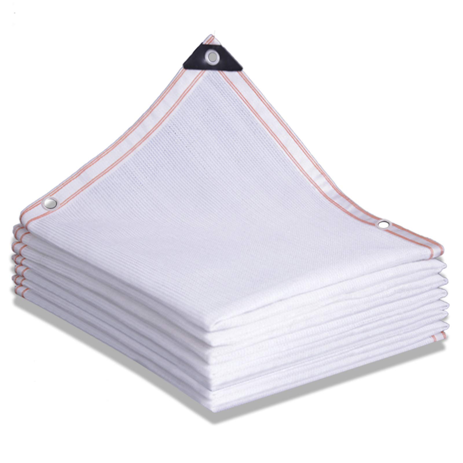 Filet d'ombrage isolation thermique respirante blanc pour serre et plantes