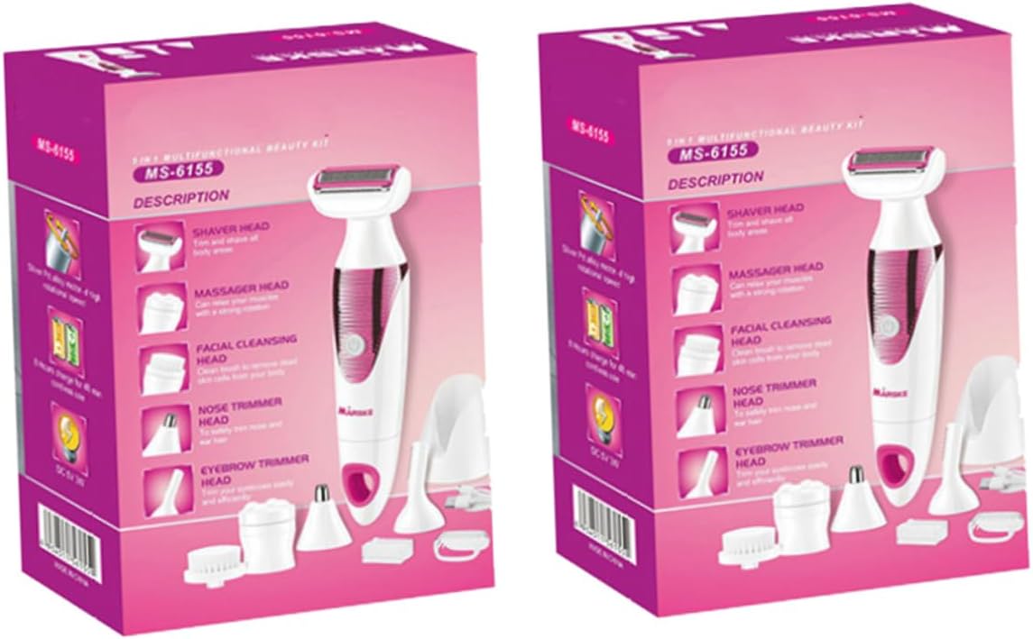 NOLITOY Lightweight Electric Epilator Hair Shaver Women's Hair Removal Tool Eyebrow Trimmer Shaper Facial Brush Portable