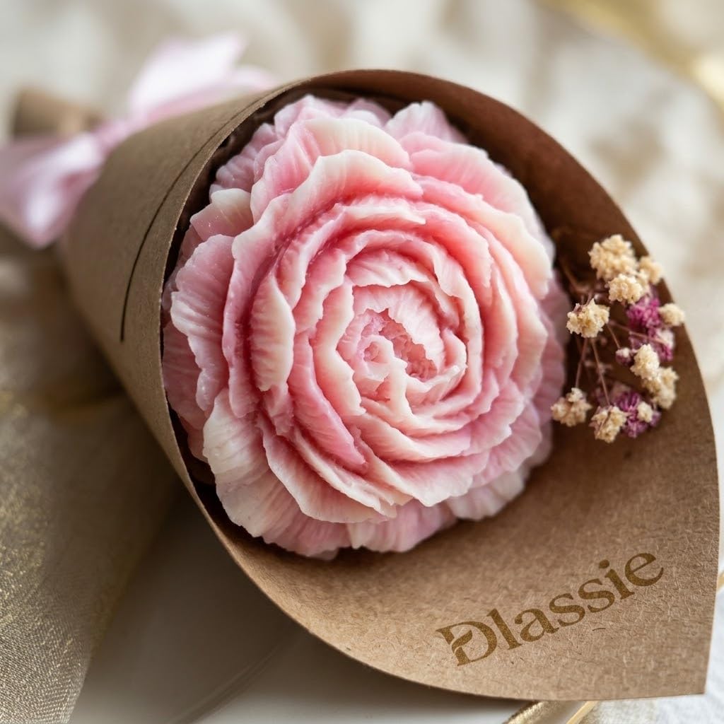 Candle Flower Bouquet for Gifting, Scented Flower for Gift-image-2