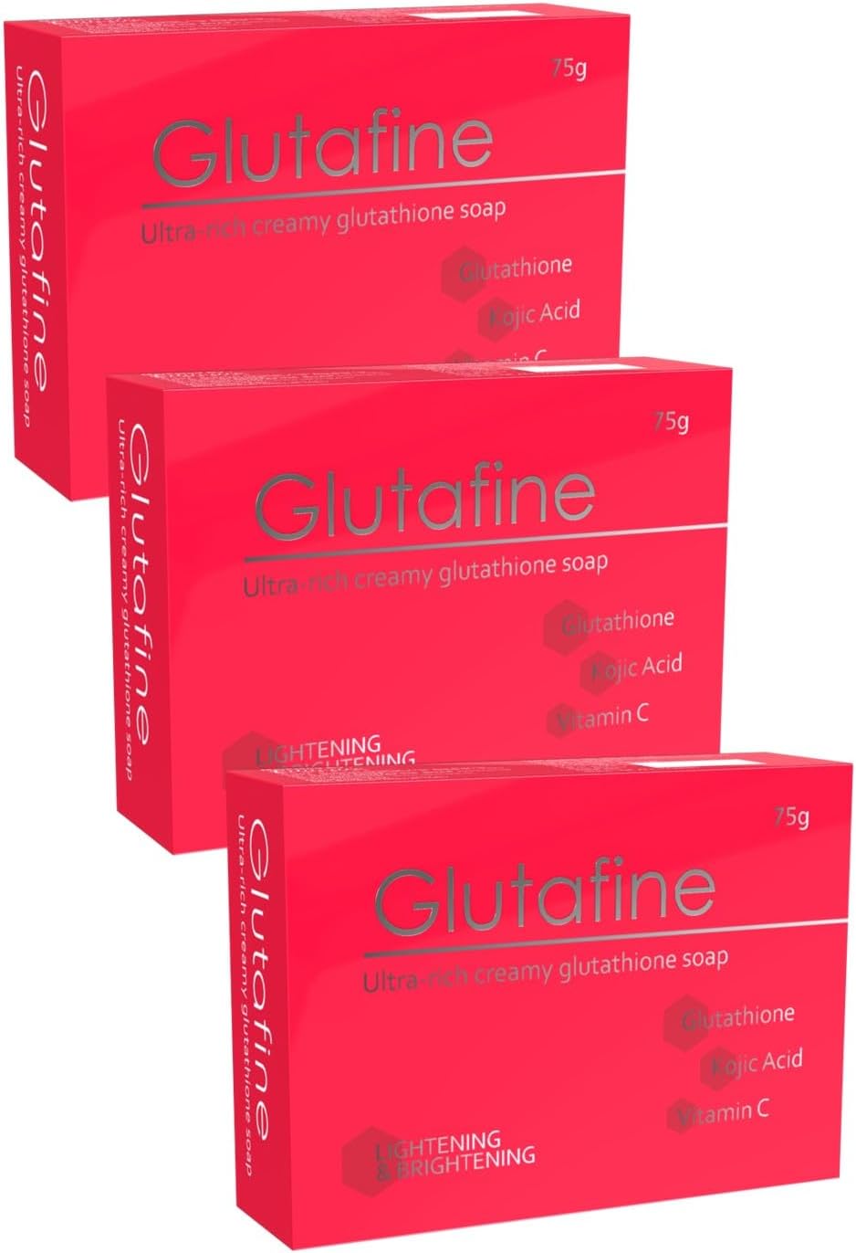 Glutafine Soap 75gm (Pack of 3)