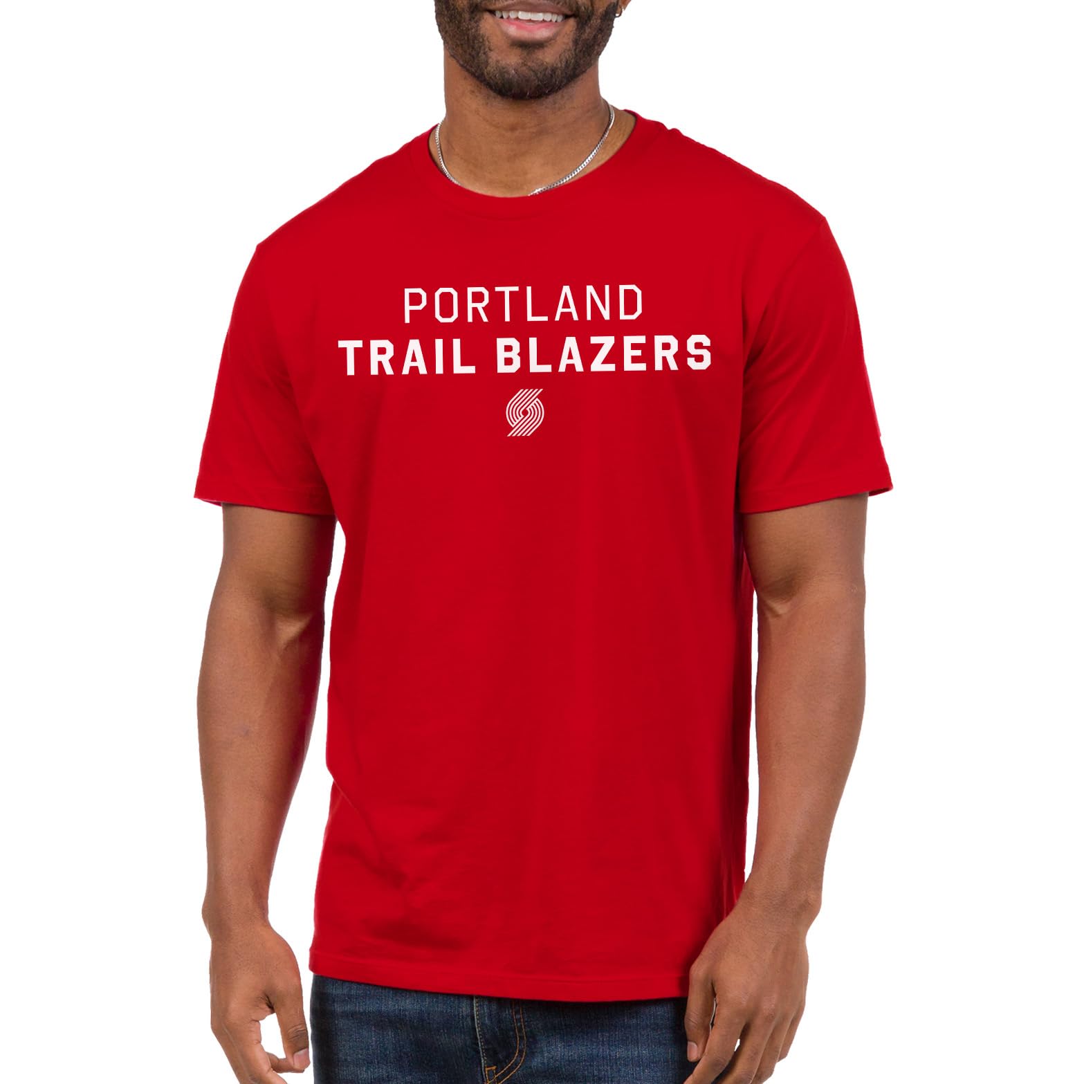 Junk Food NBA - Core Stacked Adult SS T-Shirt โ image 1
