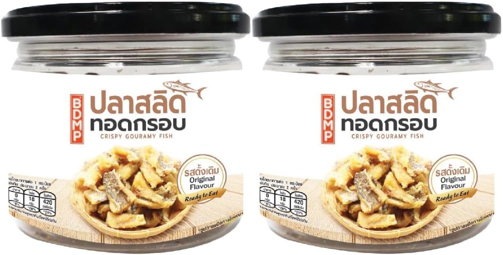 Generic (pack of 2) Crispy gouramy fish 60g.