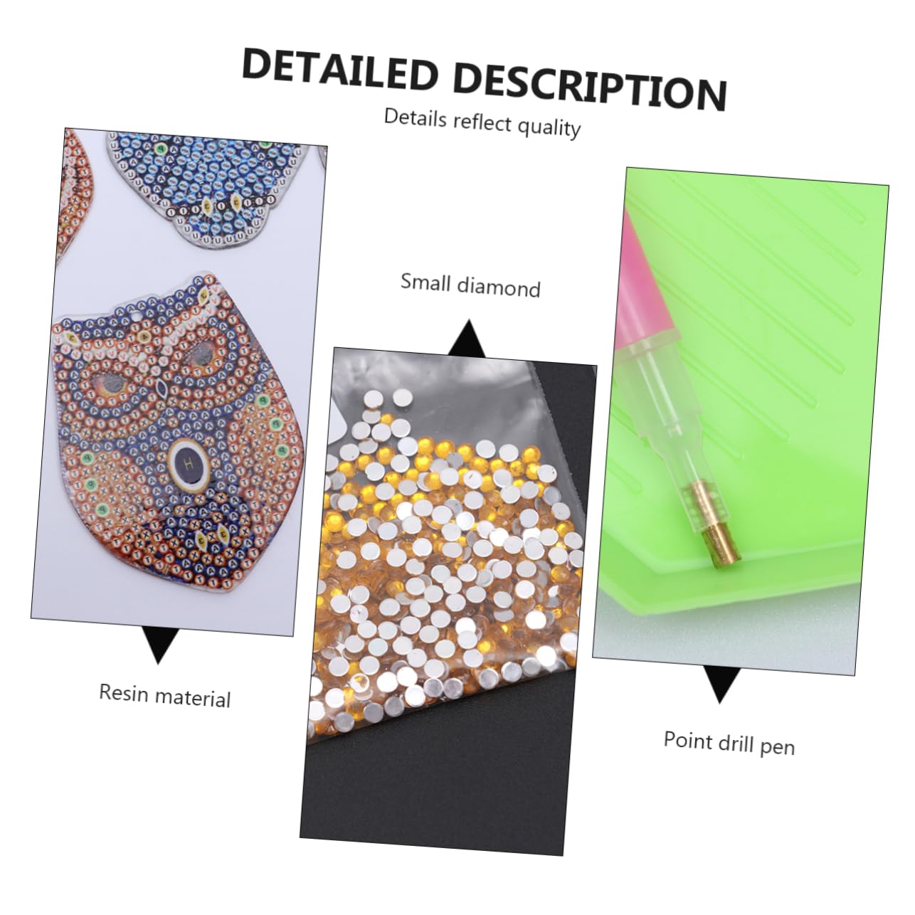 BESPORTBLE Portachiavi Diy Per Accessori Creativi Per Pittura E Decorazione