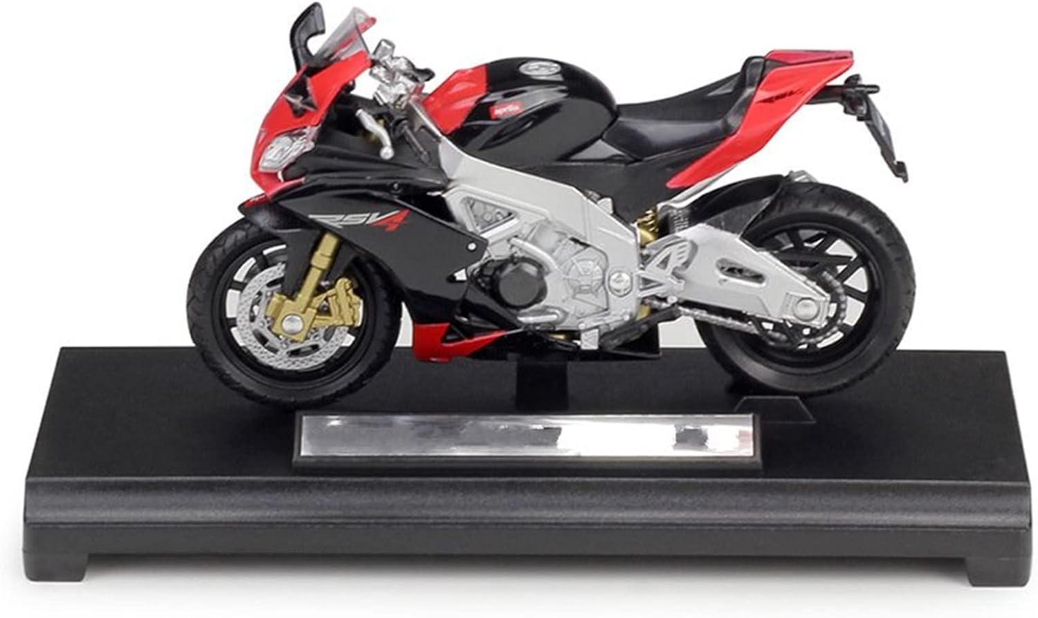 HTASFCI Motorcycle Model for Aprilia RSV 4 Factory 1:18 Die-Casting Vehicle Collection Hobby Motorcycle Model Locomotive