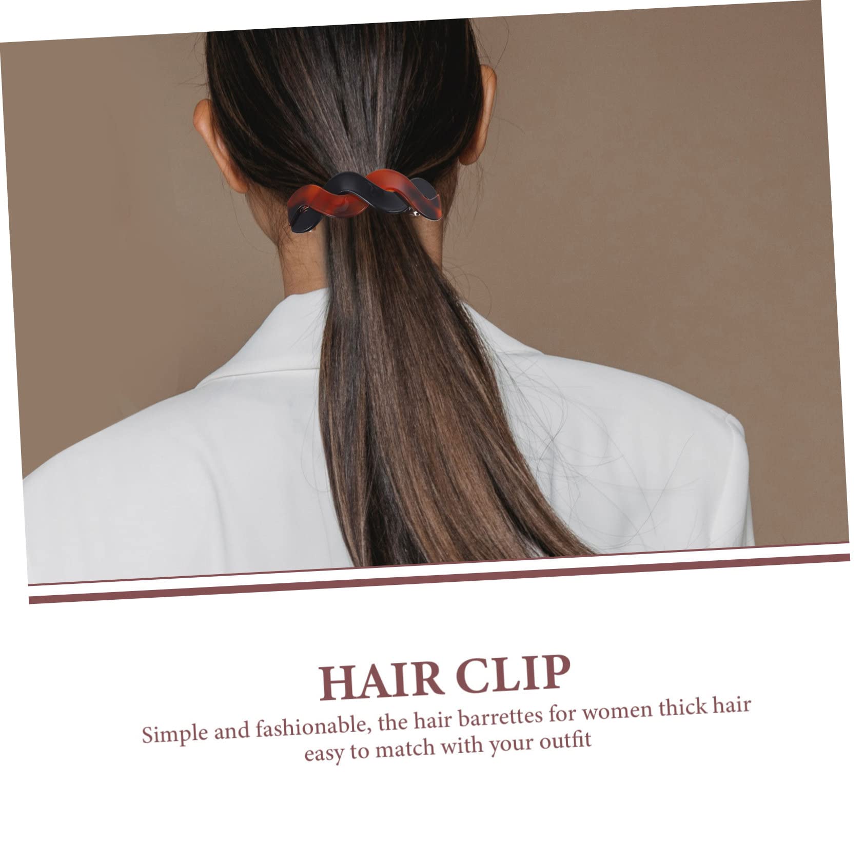 MAGICLULU 10piezas Barretas De Pelo De Para Mujeres Clips Para Coletas y Recogidos Rojo Café y Tortuga Perfectos Para y Cuidado Del Cabello