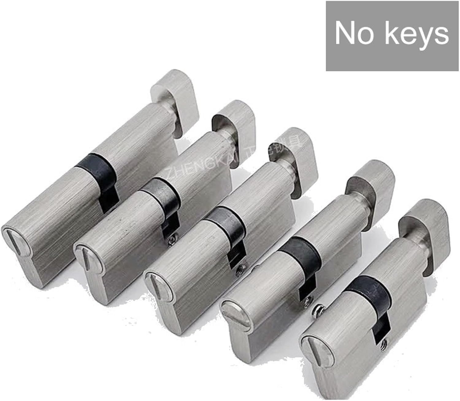 Brass Lock Core Keyless Lock Cylinder Without Key 1Pcs(80mm)