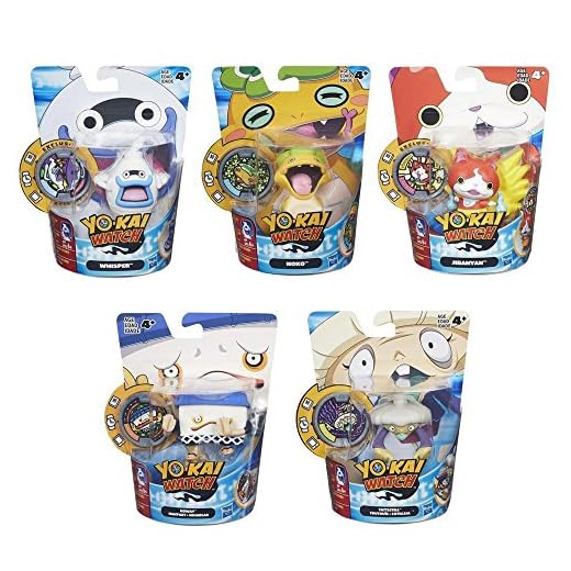 Yo-Kai B5937- Figura con medalla Moments, 6 cm , Modelos surtidos, 1 unidad