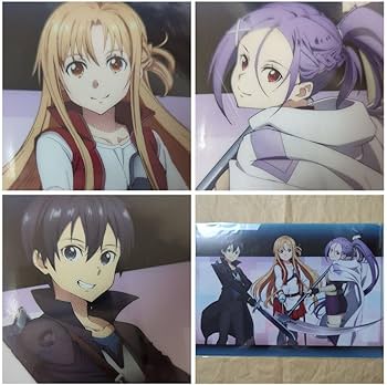 Amazon.co.jp: SAOアスナ ミト A4クリアファイルソードアート : おもちゃ