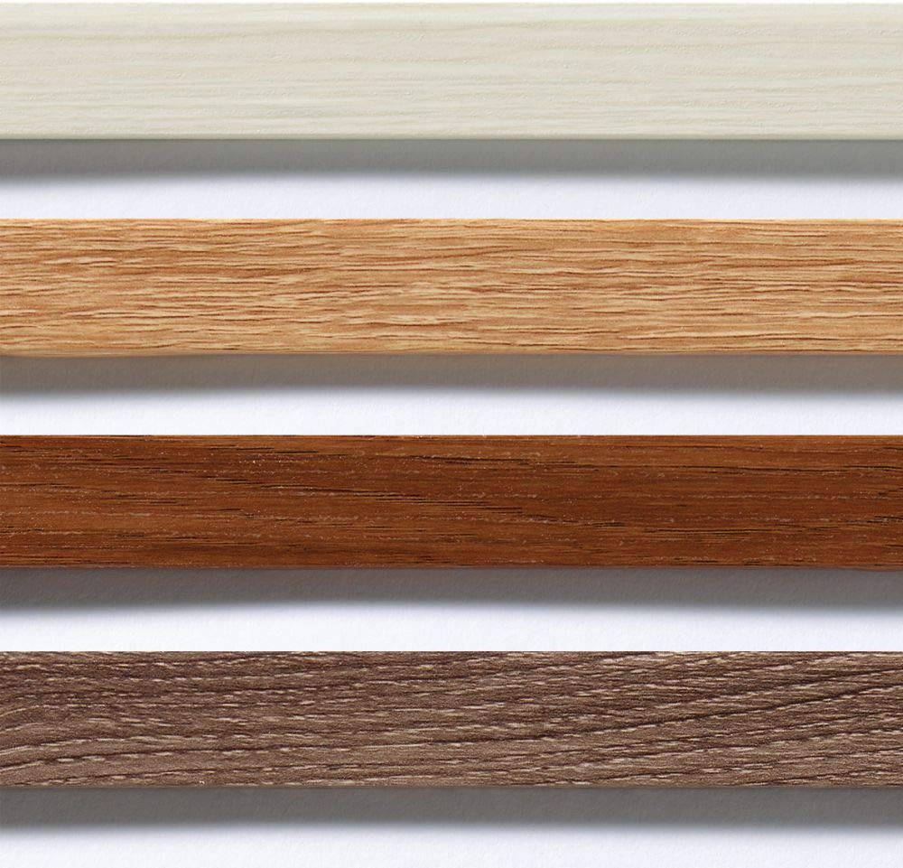 walther design Photo Frame Dark Oak 24 x 30 cm with PassepArtout, Fiorito Wooden Frame EF430P