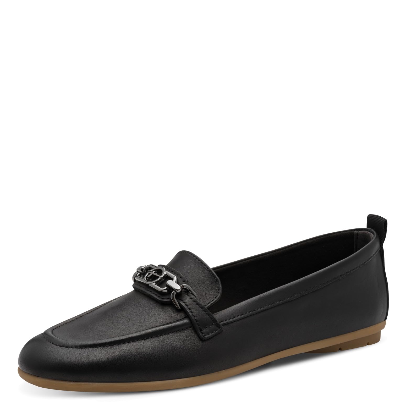 Tamaris Women's loafer flat leather black 3.5 UK