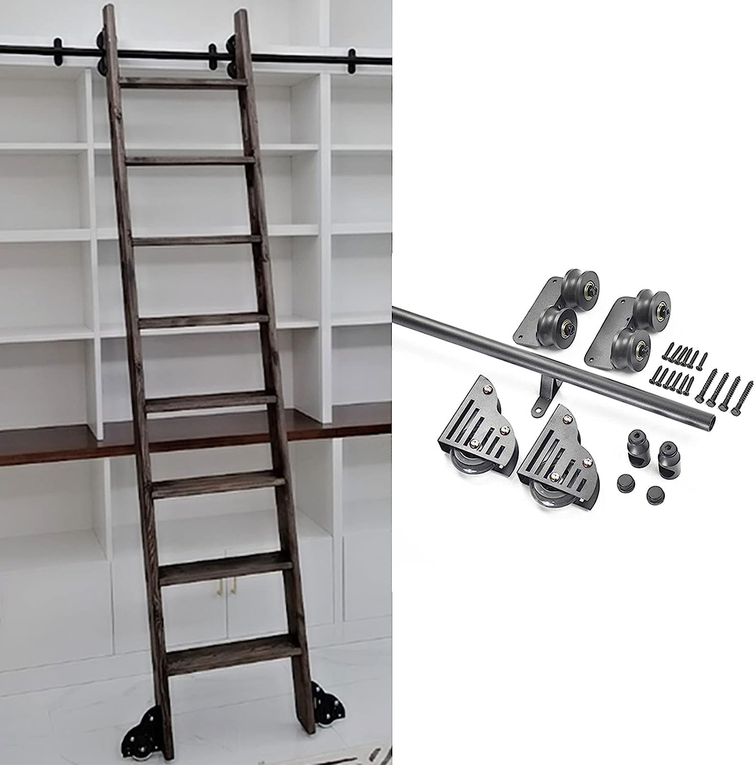 Kit quincaillerie pour échelle coulissante pour sécuriser vos accès en hauteur
