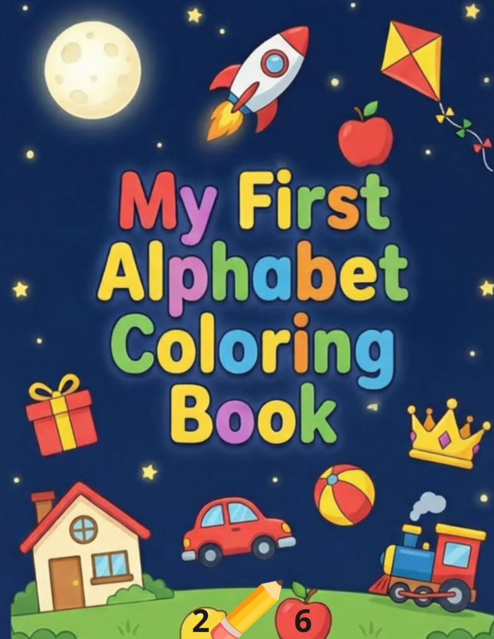 My First Alphabet Coloring Book