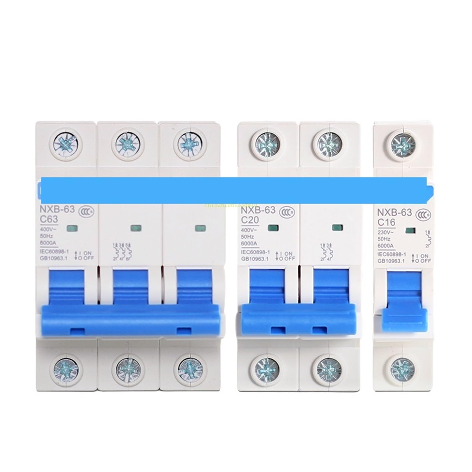 Automático NXB-63 1P 40A disyuntor magnetotérmico monofásico para cuadro eléctrico doméstico