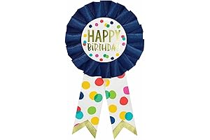 Happy Dots Award Ribbon: the Perfect Birthday Button
