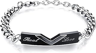 JewelOra Stainless Steel Bracelet DT-PS789 For Men