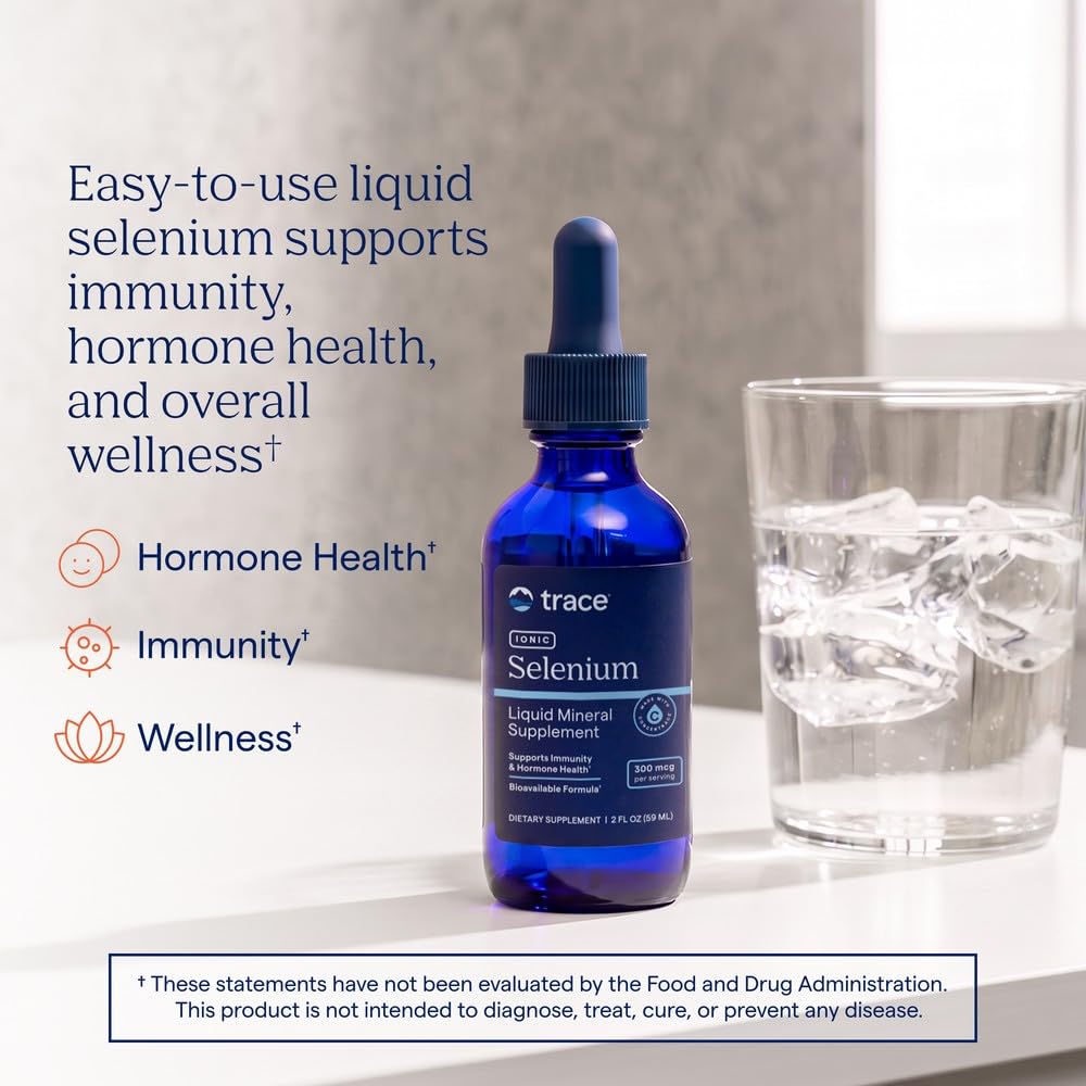 Trace Minerals Ionic Selenium Liquid Supplement, 300 mcg, 2 oz, 48 Servings — Amazon image 2
