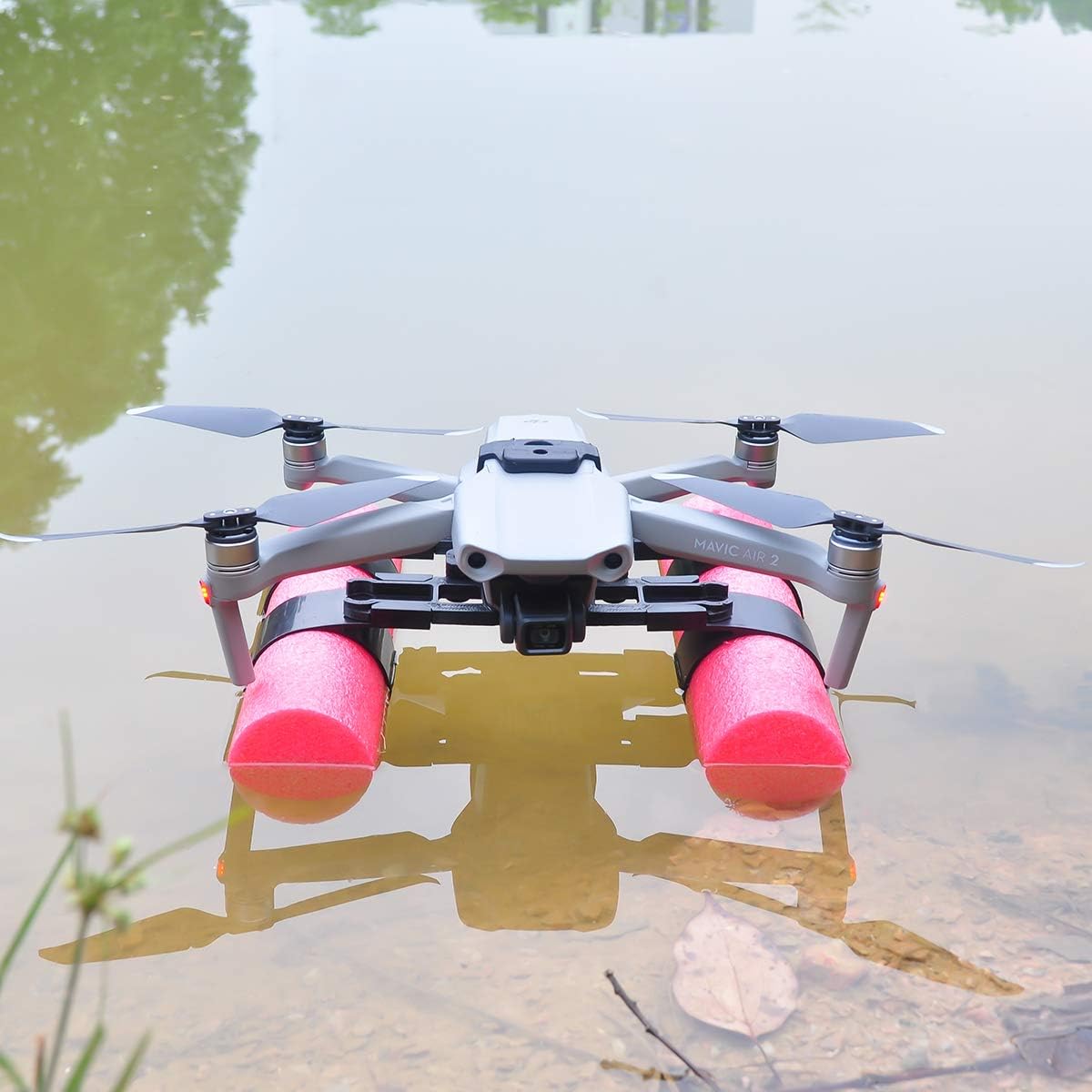 Tomat Mavic Air 2S Float Landing Gear, Buoyancy Waterproof Heighten Extender Holder for DJI Air 2S/Mavic Air 2 Drone Accessories Floating Holder