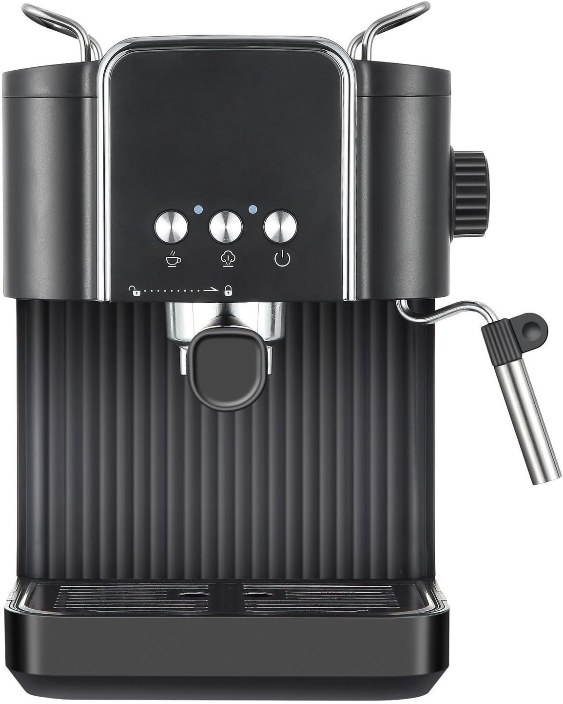 Cafetera Automática de Espresso con Pantalla Táctil y Espumador de Leche
